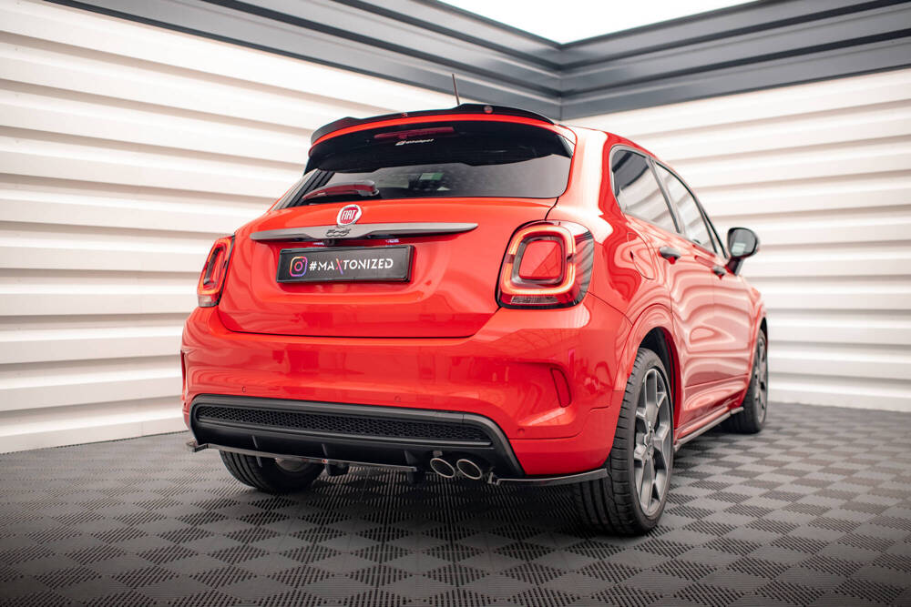 Zentraler Hinterer Splitter für Fiat 500X Sport MK1 Facelift von Maxton Design