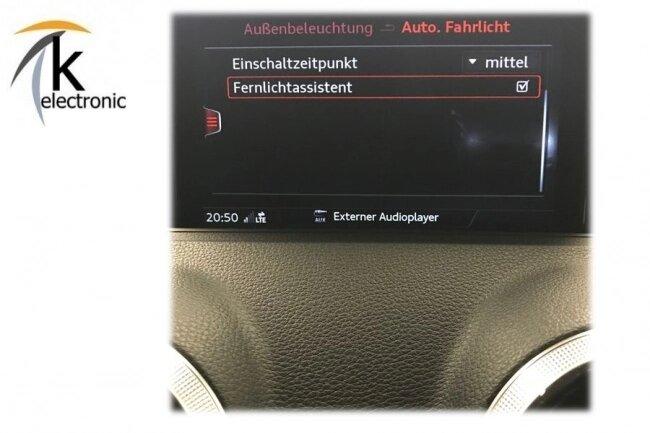 Audi A3 8V Fernlichtassistent Lichtautomatik Nachrüstpaket