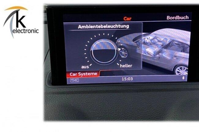 Audi A3 8V LED Fußraumbeleuchtung vorne Nachrüstpaket