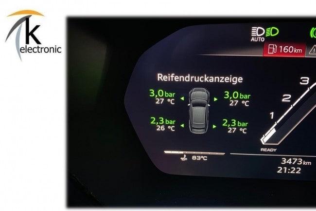 Audi A3 8Y aktive Reifendruckkontrolle Luftdruck im Tacho / MMI Nachrüstpaket