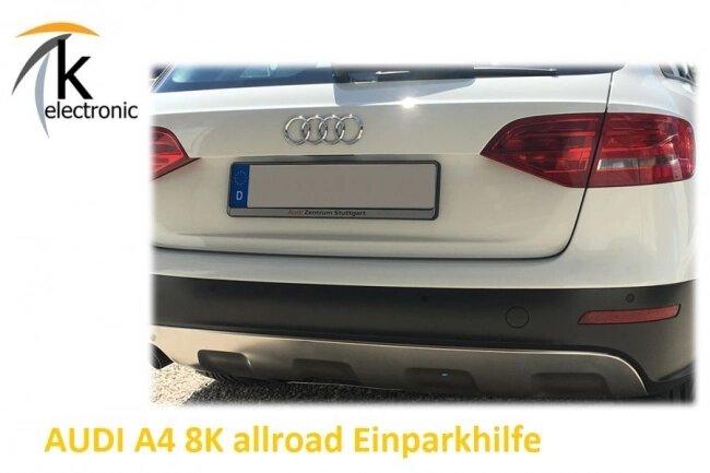 Audi A4 8K B8 Einparkhilfe hinten optische Darstellung Nachrüstpaket