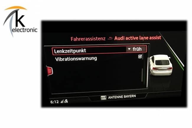 AUDI A4 B9 8W active lane assist Spurhalteassistent Nachrüstpaket