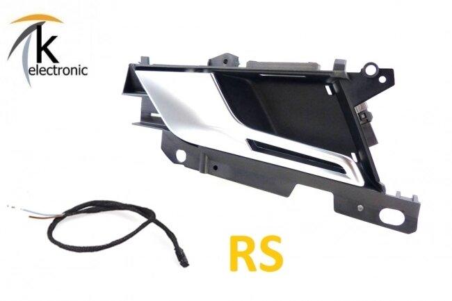 Audi A4 B9 8W beleuchteter Türgriff innen RS4 geschlitzt Nachrüstpaket