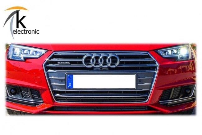 Audi A4 B9 8W Einparkhilfe vorne optische Darstellung Nachrüstpaket