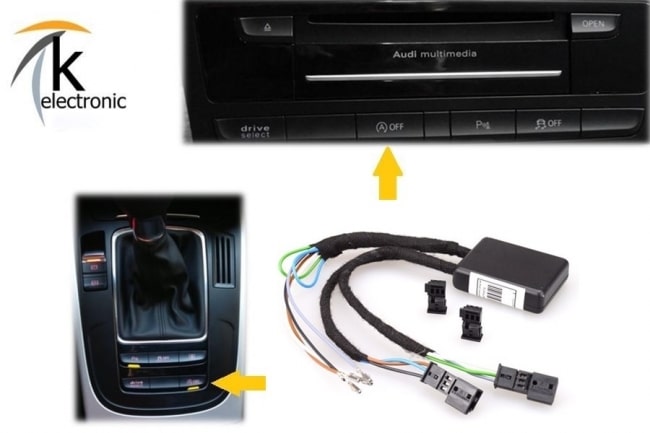 Audi A5 8T 8F Start-​Stopp Automatik ausschalten mit Memory-​Funktion