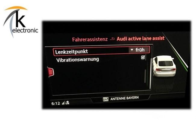 Audi A5 F5 B9 active lane assist Spurhalteassistent Nachrüstpaket