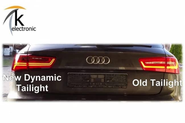 Audi A6 4G C7 LED Rückleuchten dynamischer Blinker Facelift Nachrüstpaket