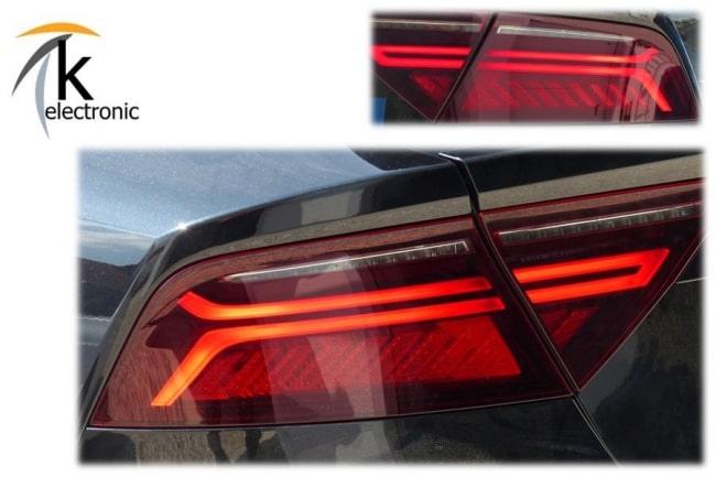 Audi A7 4G LED Rückleuchten dynamischer Blinker Facelift Anschlusspaket