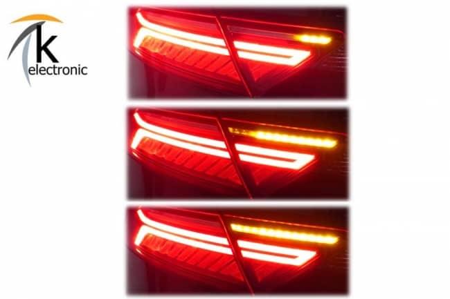 Audi A7 4G LED Rückleuchten dynamischer Blinker Facelift Nachrüstpaket