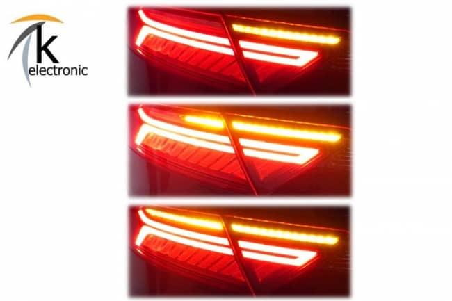 Audi A7 4G LED Rückleuchten dynamischer Blinker Facelift Nachrüstpaket