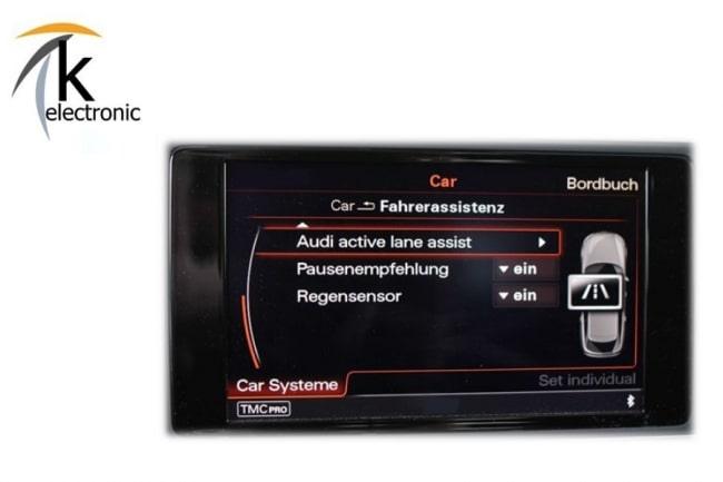 Audi A7 4G Spurhalteassistent active lane assist Nachrüstpaket