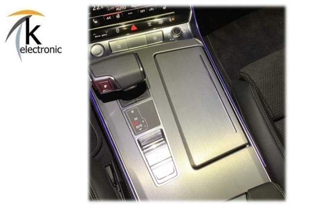 Audi A7 4K Getränkehalter mit verschließbaren Dekordeckel Nachrüstpaket