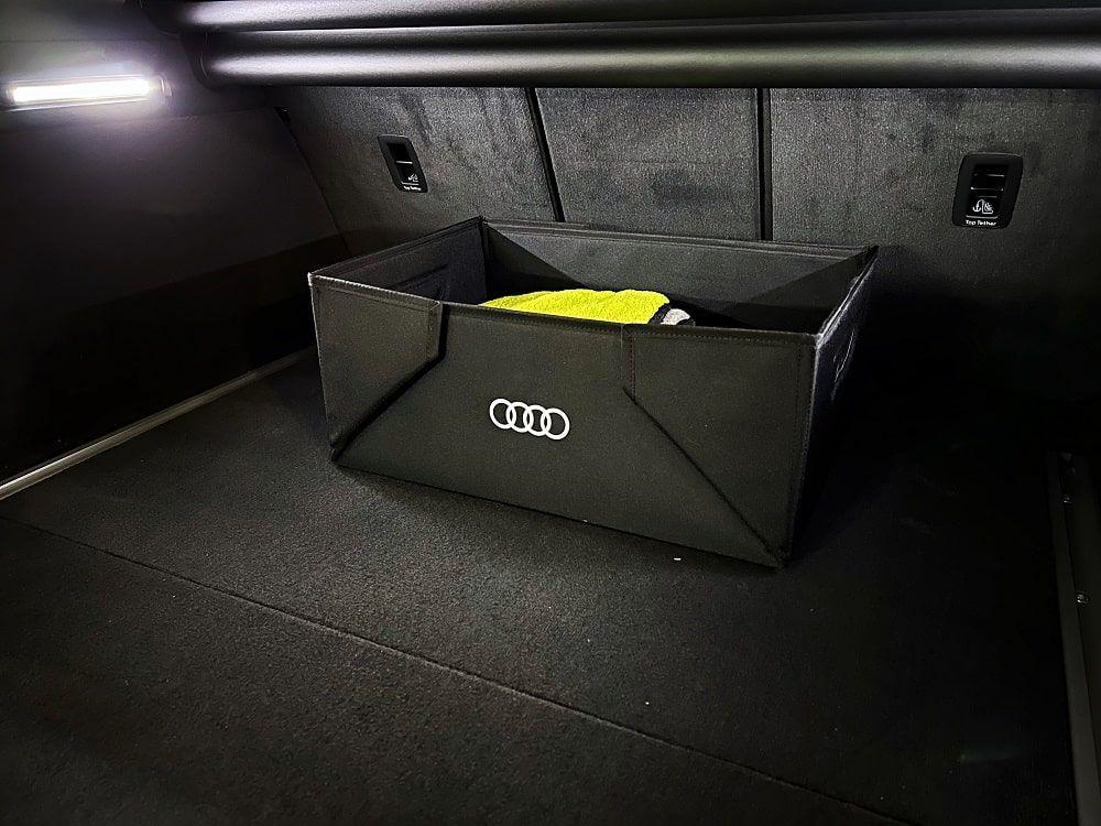 Audi Kofferraumbox faltbar schwarz Original Zubehör