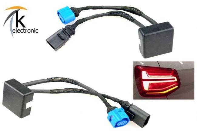 Audi Q2 GA LED Rückleuchten dynamischer Blinker Nachrüstpaket