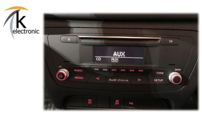 Audi Q3 8U Bluetooth Musik streamen Radio Chorus Nachrüstpaket