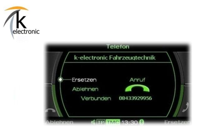 Audi Q5 8R Bluetooth Freisprecheinrichtung MMI3G/3G+ Nachrüstpaket