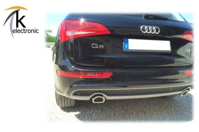Audi Q5 8R Einparkhilfe vorne + hinten optische Darstellung Nachrüstpaket