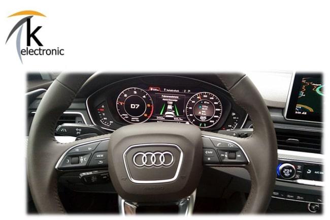 Audi Q7 4M active lane assist Spurhalteassistent Nachrüstpaket