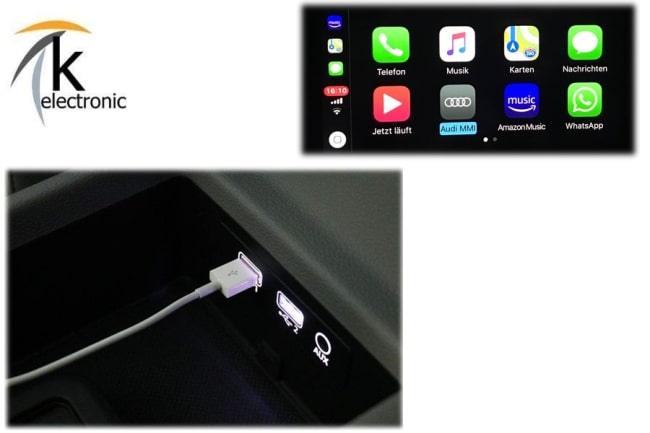 Audi Q7 4M Smartphone Interface CarPlay Nachrüstpaket