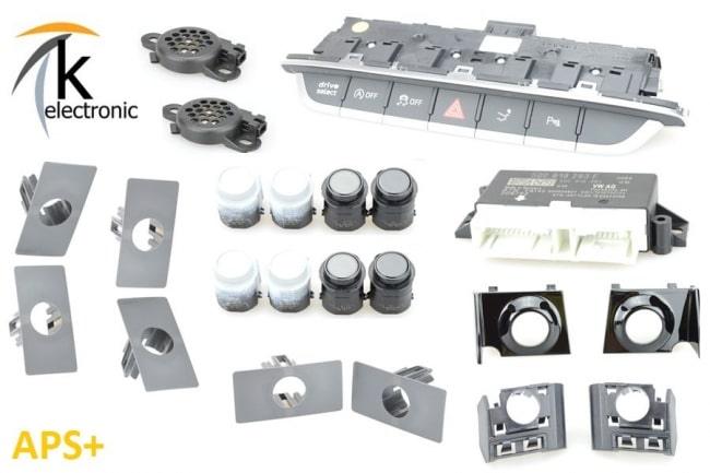 Audi TT 8S Einparkhilfe vorne + hinten optische Darstellung Nachrüstpaket