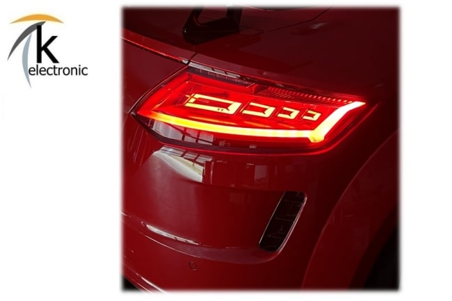 Audi TT 8S OLED Rückleuchten dynamischer Blinker mit Animation Nachrüstpaket