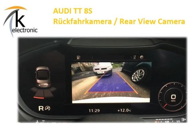 Audi TT 8S Rückfahrkamera Nachrüstpaket