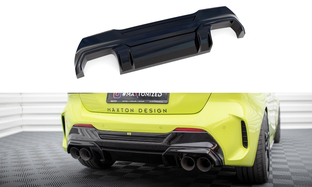 Heckdiffusor und Milltek Sport Abgasanlage für Audi RS3 Sportback 8V Facelift von Maxton Design