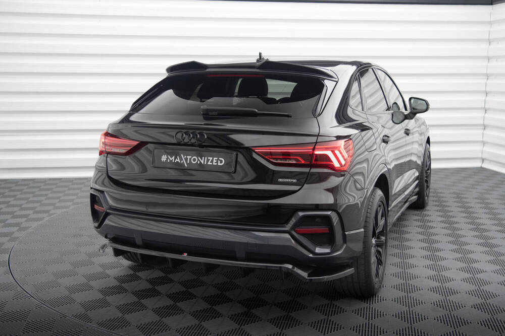 Zentraler Hinterer Splitter für Audi Q3 F3 Sportback von Maxton Design