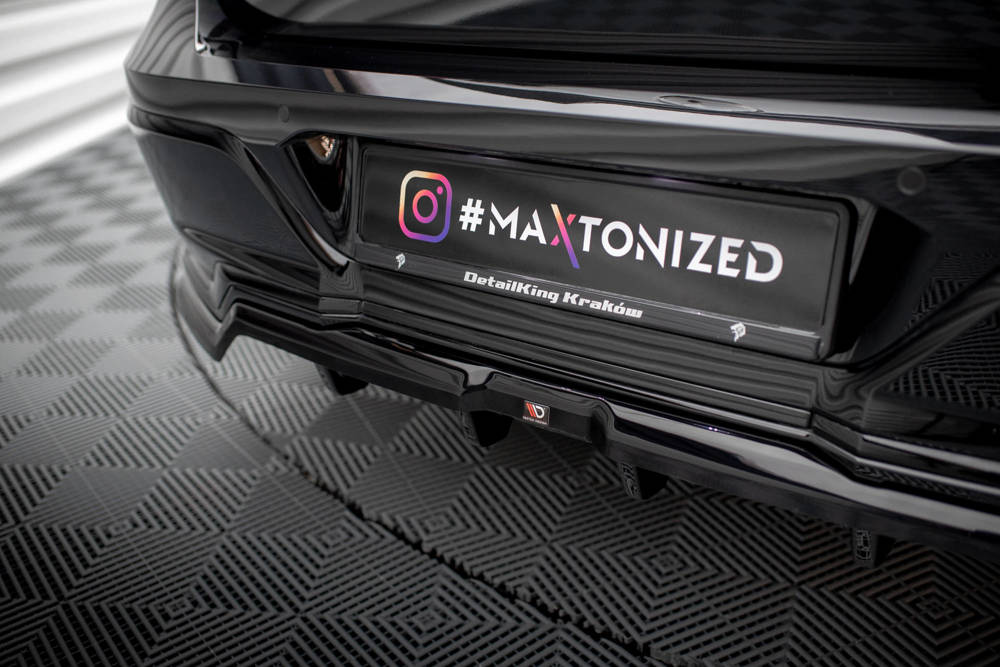 Zentraler Hinterer Splitter für BMW 7 G70 M-Paket von Maxton Design