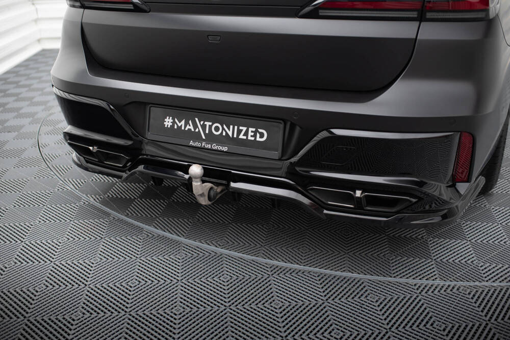 Zentraler Hinterer Splitter für BMW 7 G70 M760e von Maxton Design