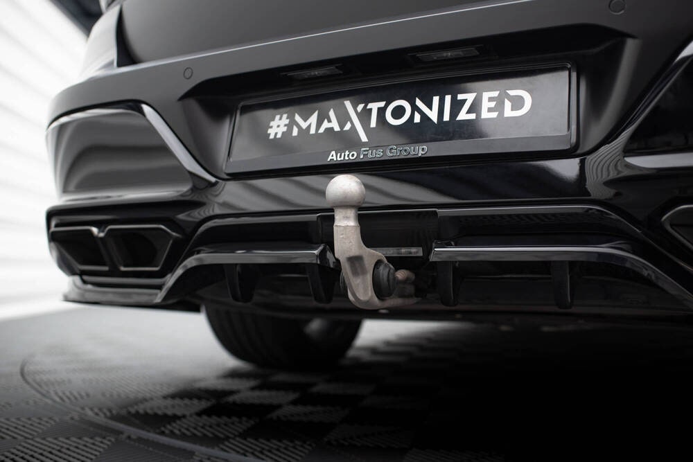 Zentraler Hinterer Splitter für BMW 7 G70 M760e von Maxton Design