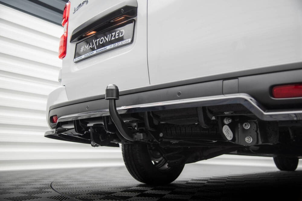 Zentraler Hinterer Splitter für Citroen Jumpy MK3 von Maxton Design