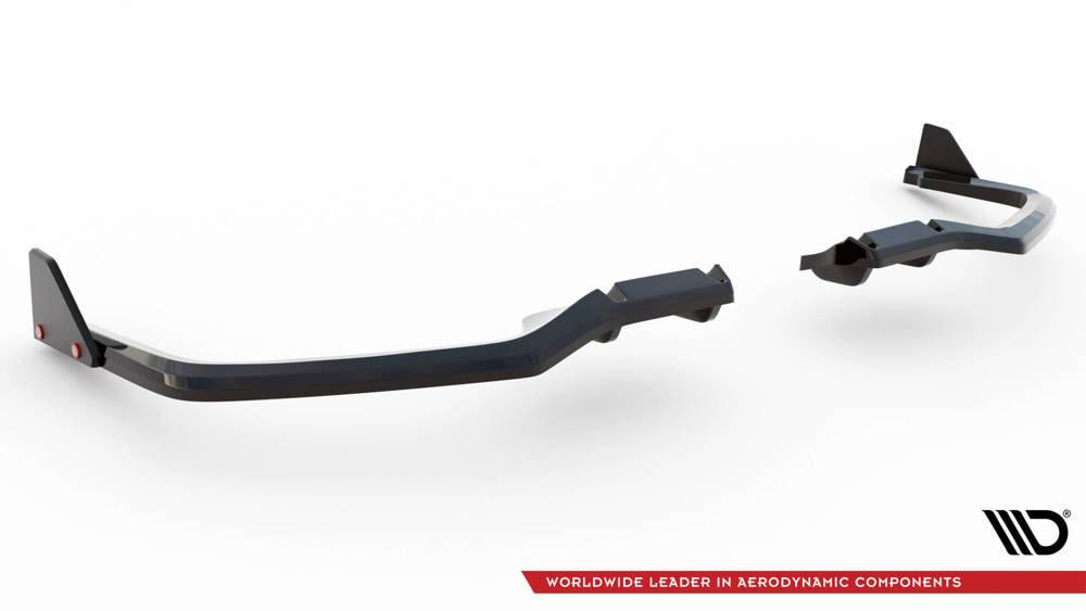 Zentraler Hinterer Splitter mit Flaps für Honda Civic X Sport von Maxton Design