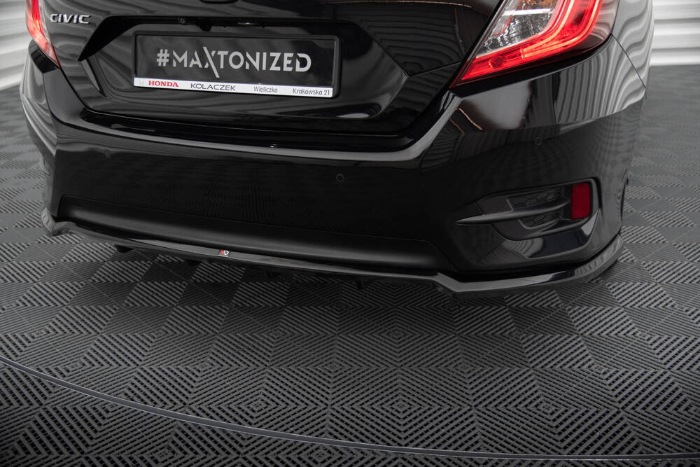 Zentraler Hinterer Splitter für Honda Civic X von Maxton Design