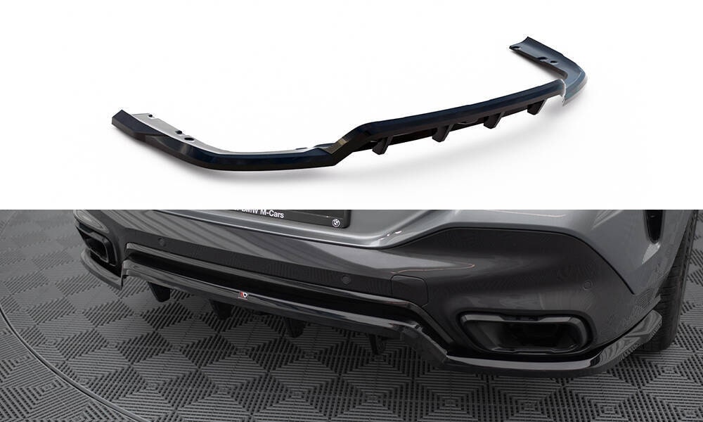 Zentraler Hinterer Splitter für Renault Megane GT MK3 Facelift von Maxton Design