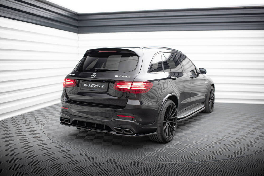 Zentraler Hinterer Splitter V.2 für Mercedes-Benz GLC 63 AMG SUV X253 von Maxton Design