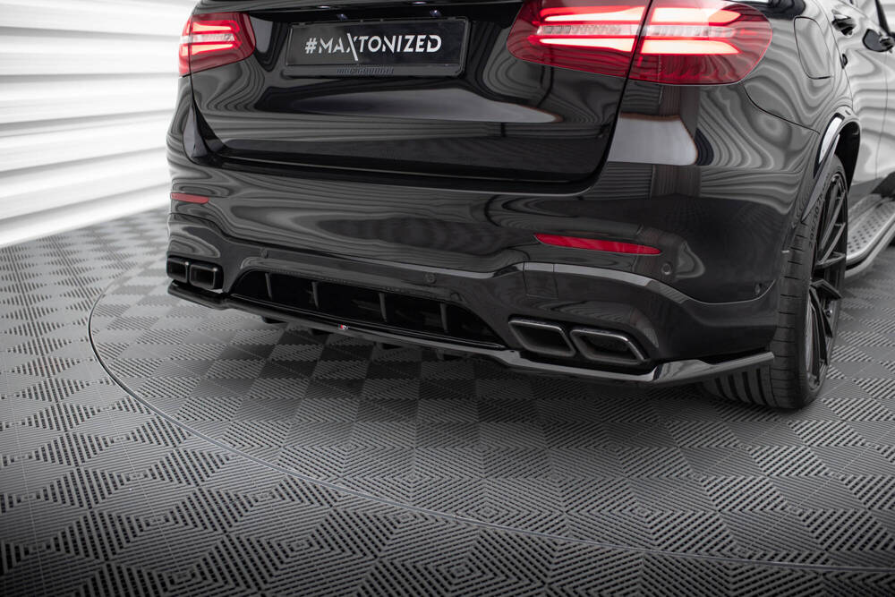 Zentraler Hinterer Splitter V.2 für Mercedes-Benz GLC 63 AMG SUV X253 von Maxton Design