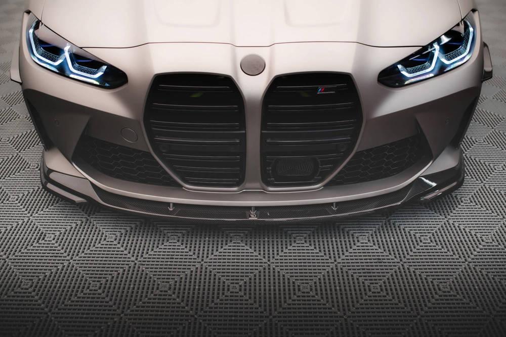 Carbon Front Lippe / Front Splitter / Frontansatz V.2 für BMW M4 G82 von Maxton Design