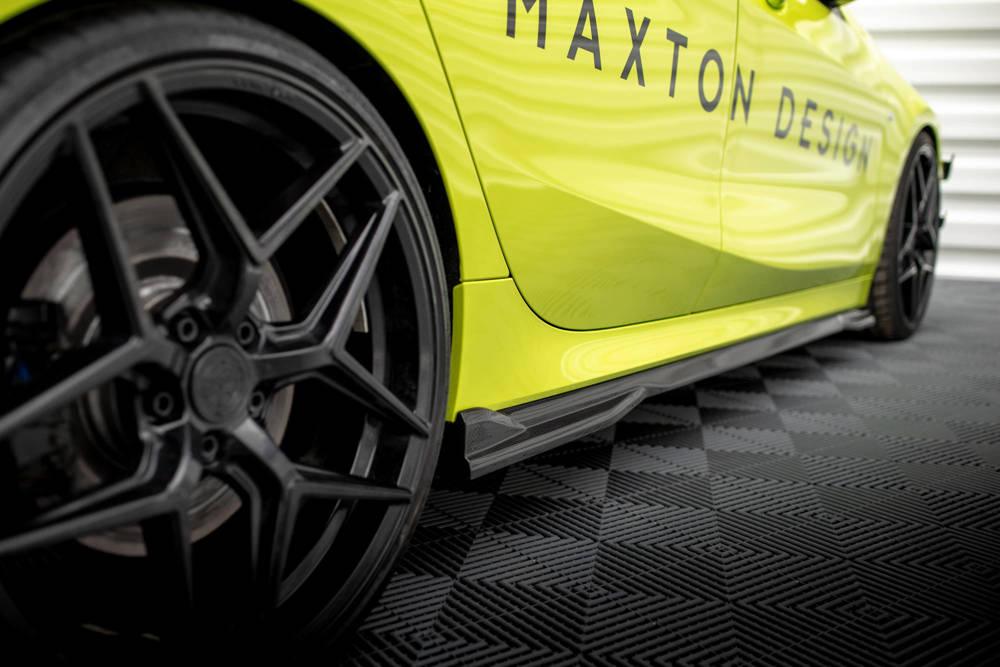 Carbon Seitenschweller Erweiterung für BMW 1 F40 M-Paket / M135i von Maxton Design
