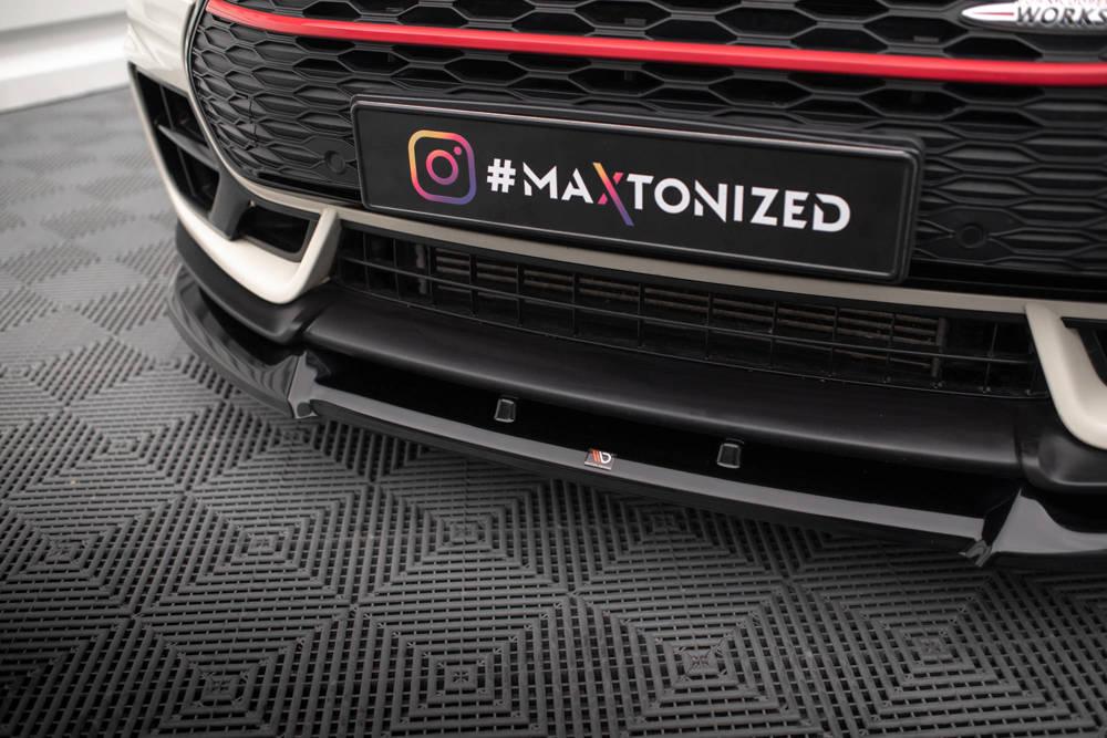 Front Lippe / Front Splitter / Frontansatz V.1 für Mini Clubman JCW F54 Facelift von Maxton Design