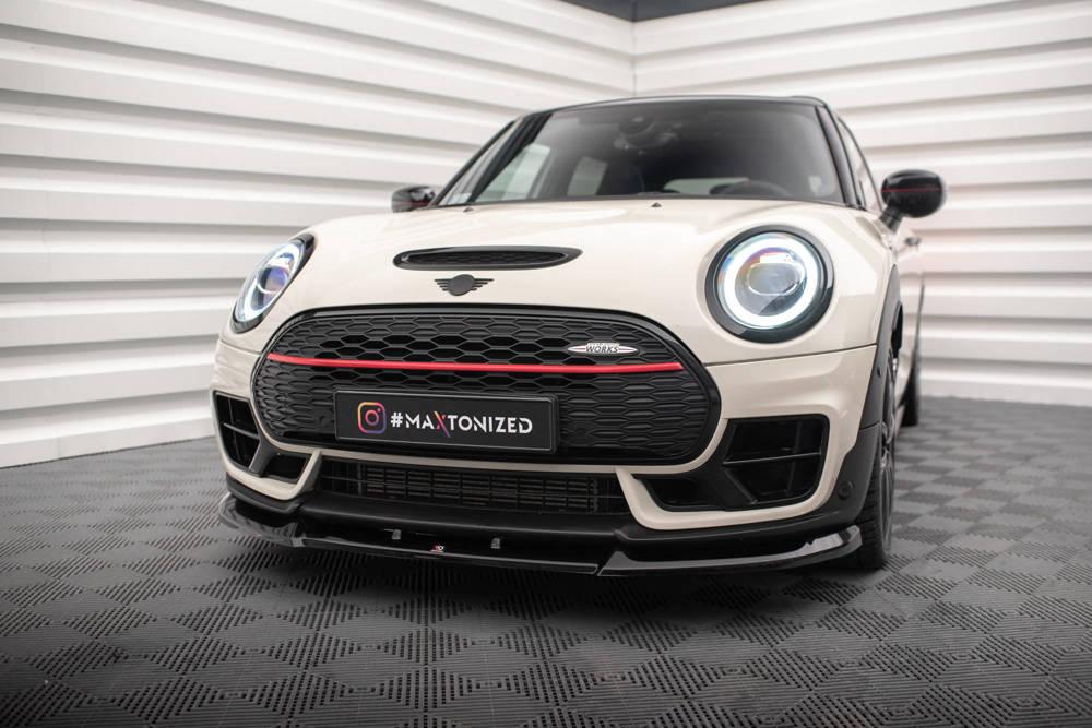 Front Lippe / Front Splitter / Frontansatz V.1 für Mini Clubman JCW F54 Facelift von Maxton Design