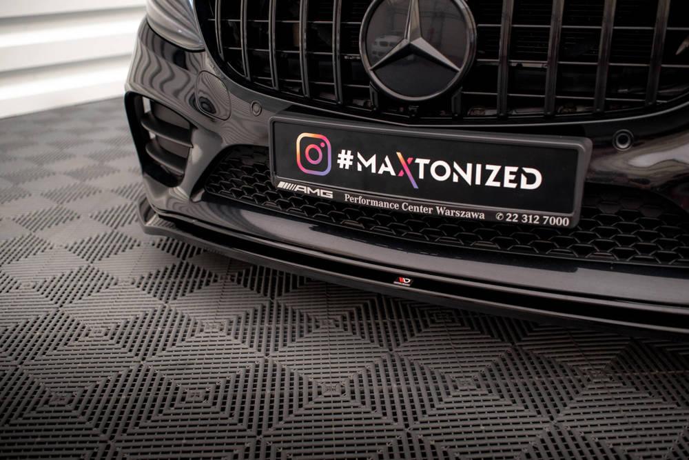 Front Lippe / Front Splitter / Frontansatz V.1 für Mercedes-Benz C43 AMG 205 Facelift von Maxton Design