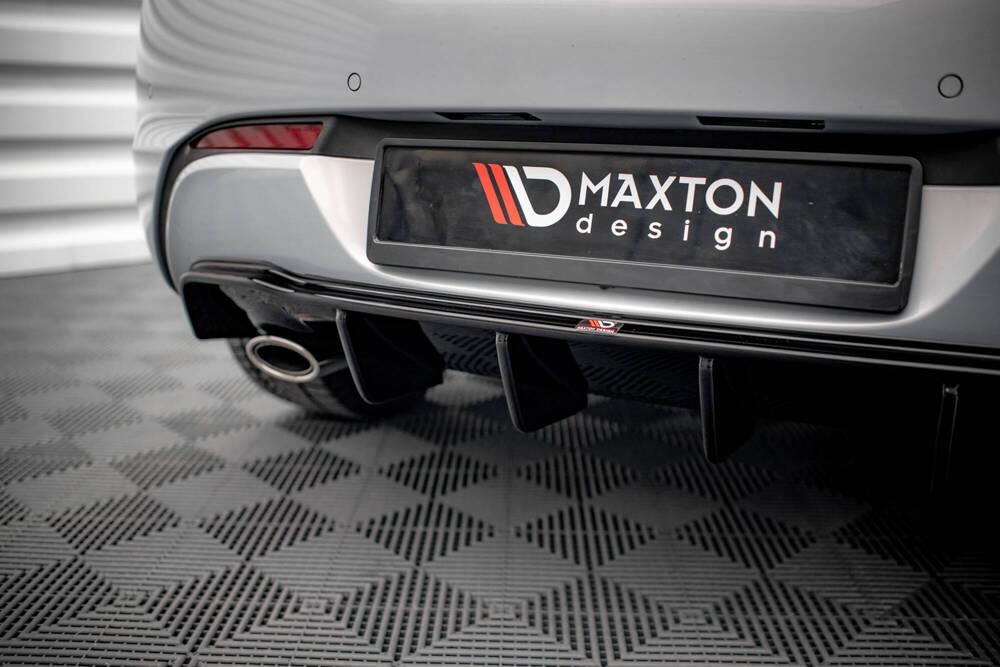 Zentraler Hinterer Splitter für Chevrolet Corvette C7 von Maxton Design