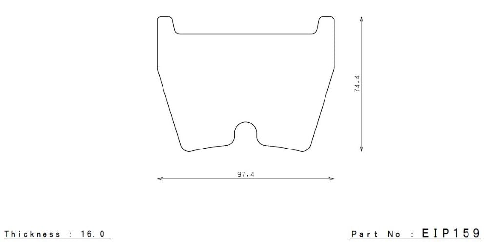 Endless N39S Bremsbeläge Vorderachse für Audi RS3 8V