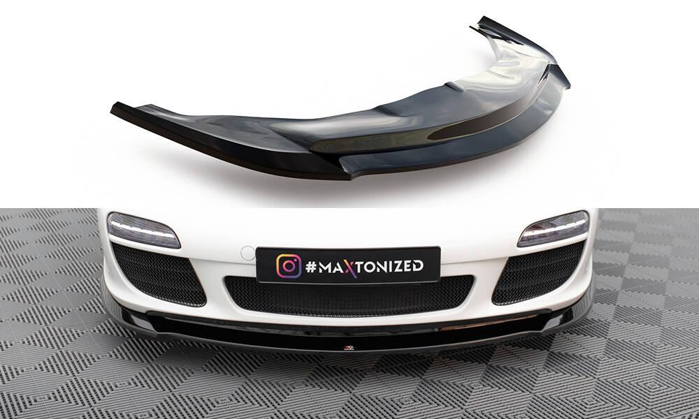 Front Lippe / Front Splitter / Frontansatz V.1 für Porsche 911 Carrera 997.2 von Maxton Design