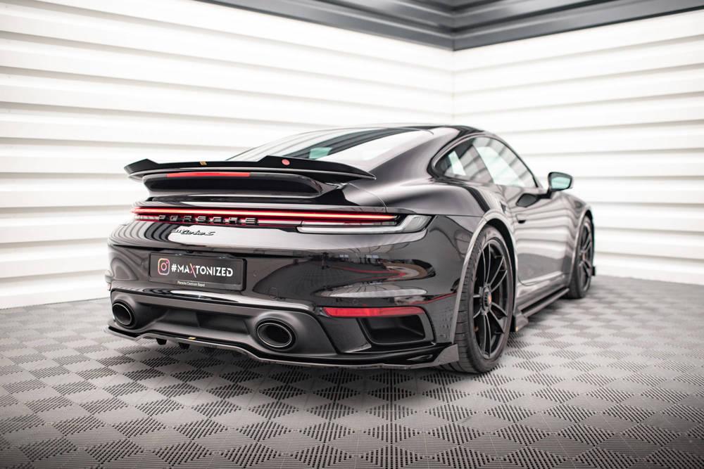 Heckdiffusor Erweiterung für Porsche 911 Turbo S 992 von Maxton Design