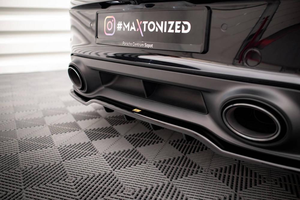 Heckdiffusor Erweiterung für Porsche 911 Turbo S 992 von Maxton Design