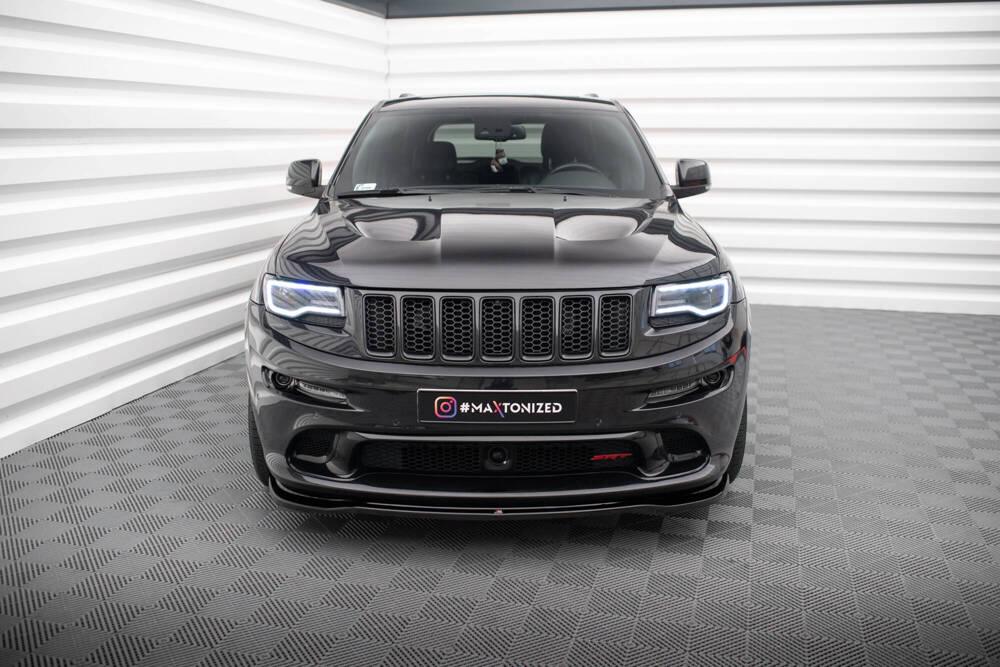 Front Lippe / Front Splitter / Frontansatz für Jeep Grand Cherokee SRT WK2 Facelift von Maxton Design