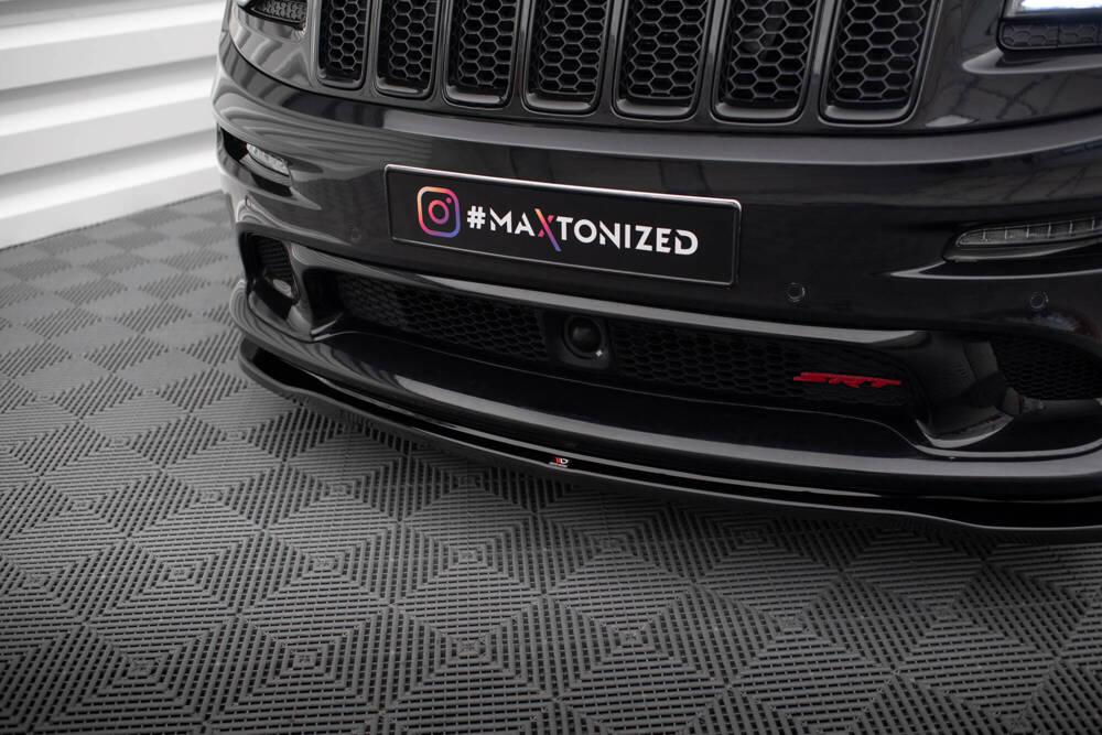 Front Lippe / Front Splitter / Frontansatz für Jeep Grand Cherokee SRT WK2 Facelift von Maxton Design