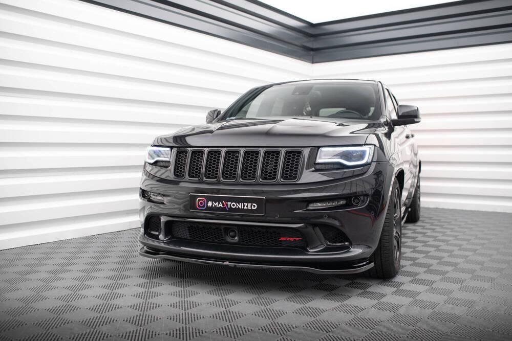 Front Lippe / Front Splitter / Frontansatz für Jeep Grand Cherokee SRT WK2 Facelift von Maxton Design